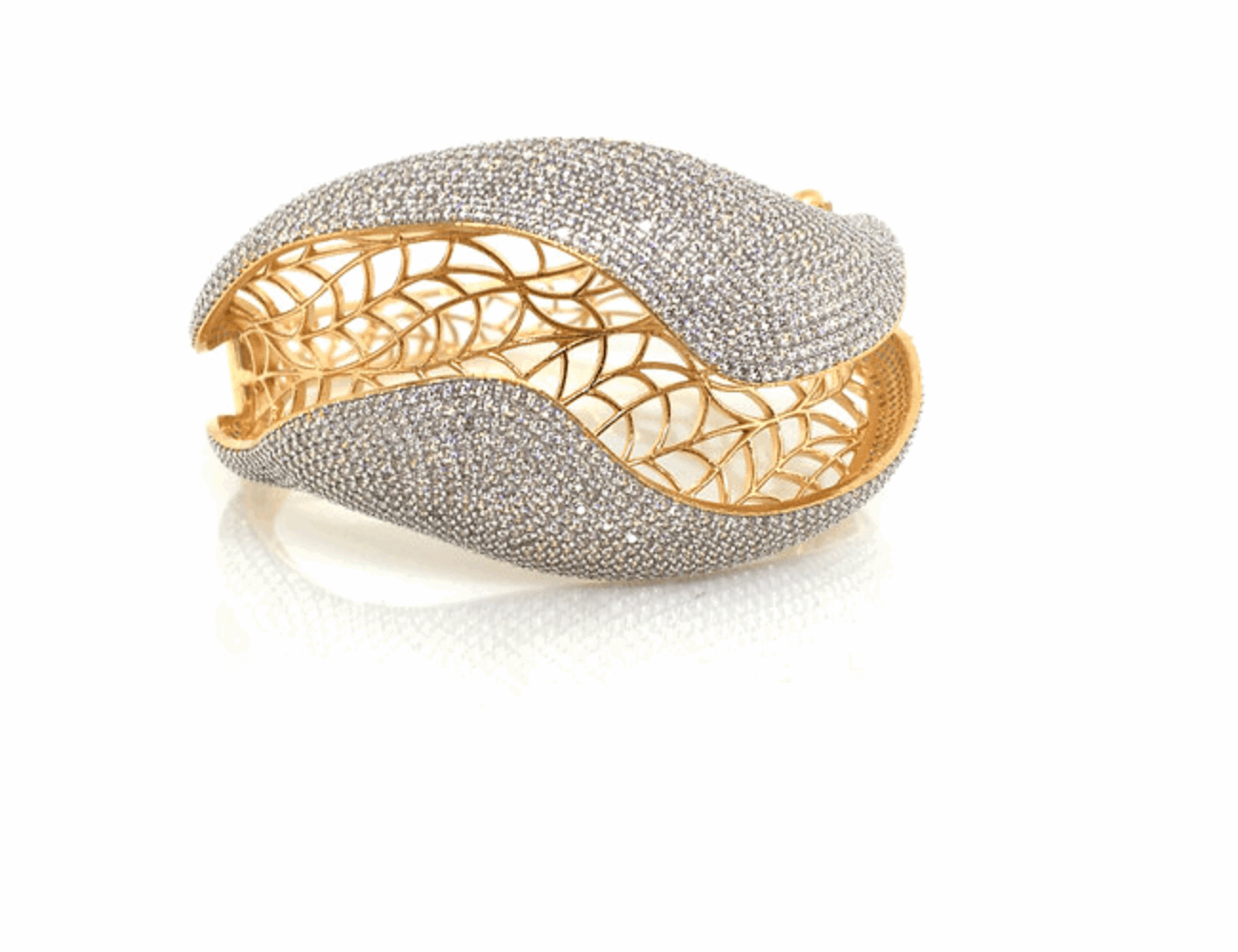 Designer Diamond Bracelet-Openable